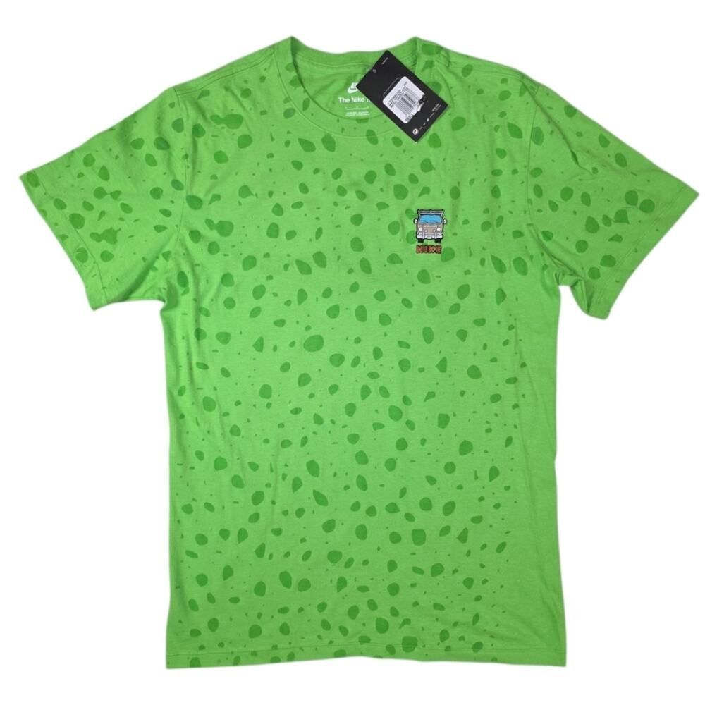 NWT NIKE SAFARI AOP GREEN SHIRT